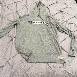 Gray Hooded Sweatshirt